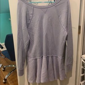 Free People Sweatshirt Dress NWT